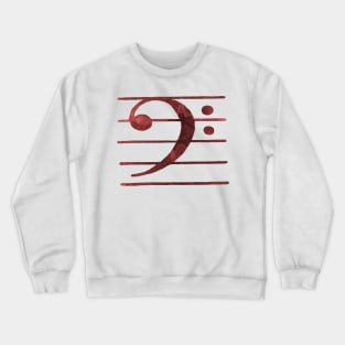 Bass Clef Crewneck Sweatshirt